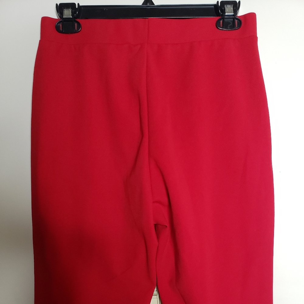 Red Flared Pants - Picture 5 of 13